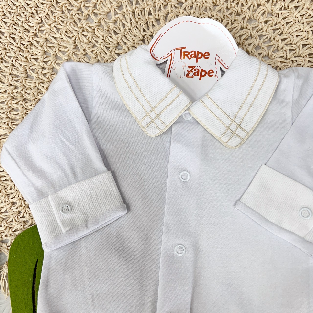  body gola bordada- hashtag bege